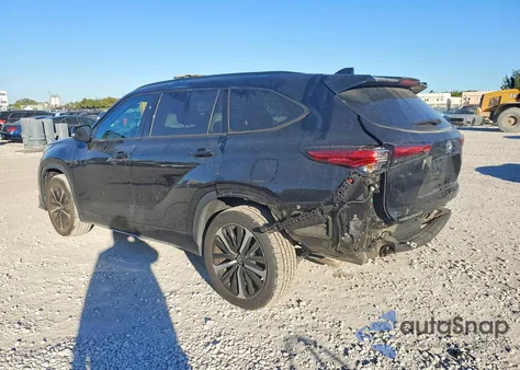 2021 Toyota Highlander Xse z USA, uszkodzony, nr VIN 5TDLZRBH9MS127245